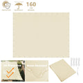 Sun Shade Sail Waterproof UV Block Awning for Patio, Garden & Pool Canopy