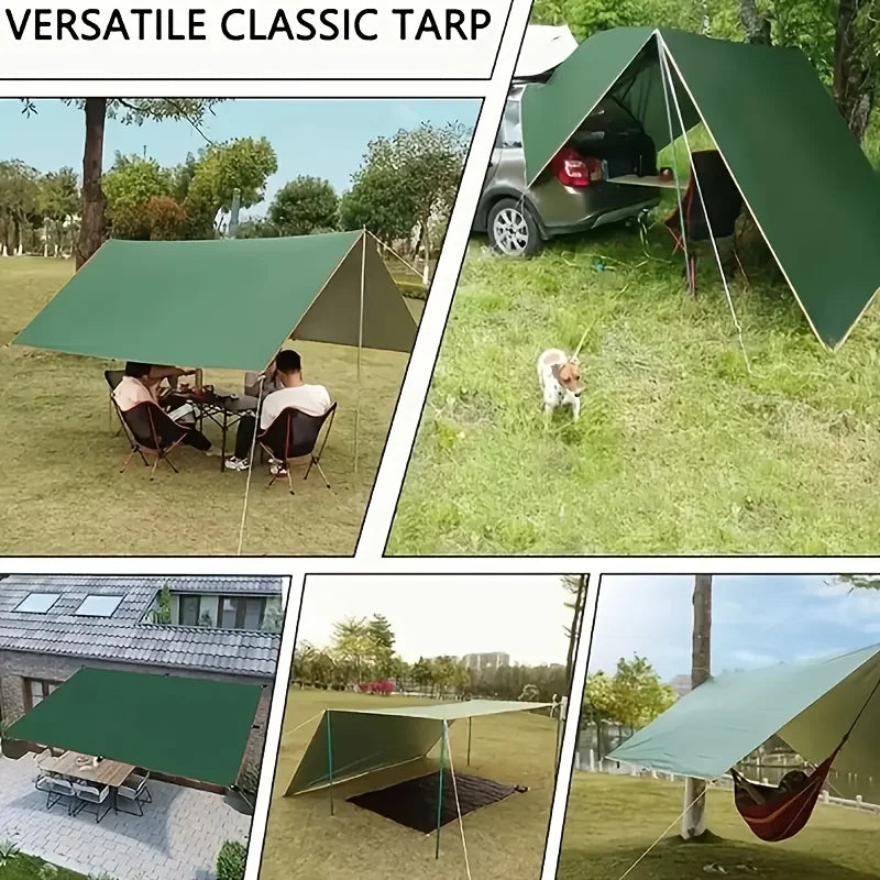 3x3m Outdoor Camping Tent – Waterproof Oxford Cloth Canopy Shelter